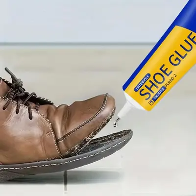 60ml Shoe Repair Glue, Professional Resin Soft Waterproof Shoe Repair Glue, Low Odor Strong Adhesive Shoe Repair Glue, Househ...