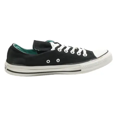CONVERSE Low Top Trainers Black Canvas Womens UK 9