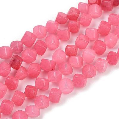 Dyed Natural Rhodonite Beads Strands