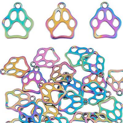 25Pcs Alloy Pendants