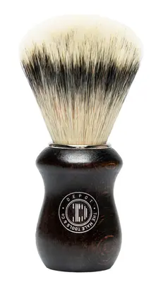 Depot, Accessories No. 730, Wooden Beard Brush, Brown