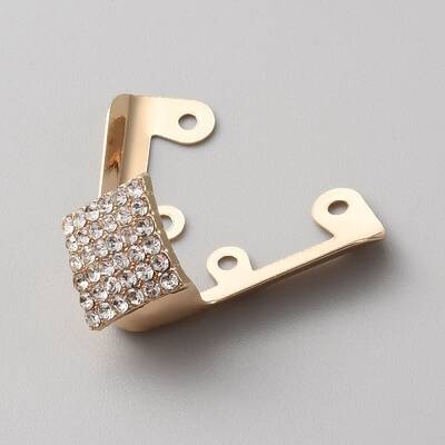 Iron Rhinestone Toe Cap Covers