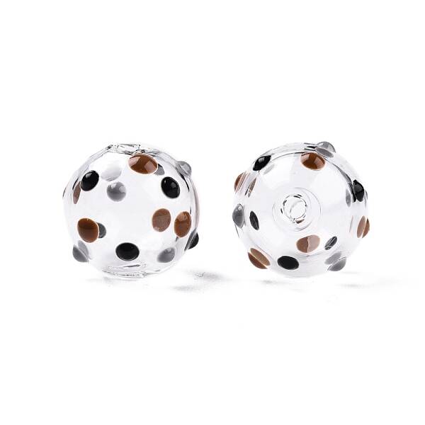 Transparent Glass Enamel Beads