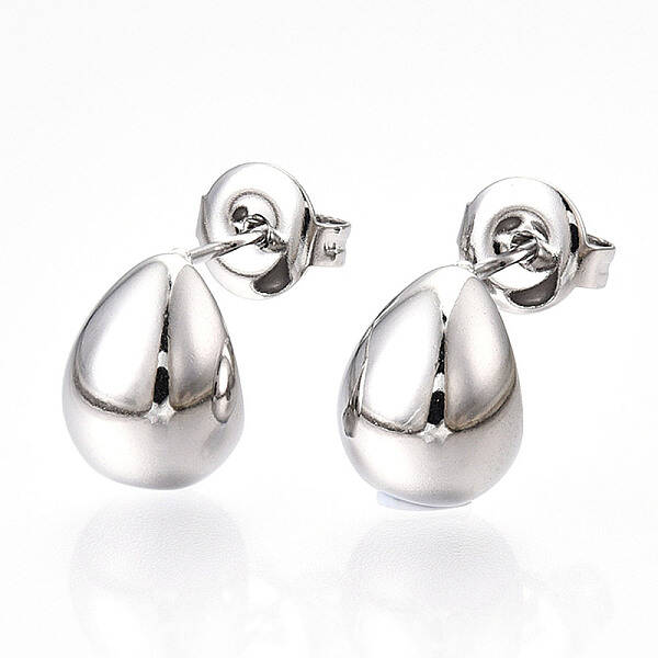Non-Tarnish 304 Stainless Steel Stud Earrings