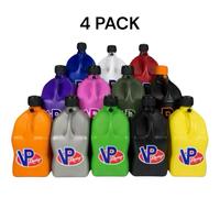 **4 PACK** VP Racing 5.5 Gallon Plastic Utility Jug – Heavy-Duty Motorsport Storage Container | Durable, Leak-Proof & Ergon...