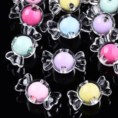 Transparent Acrylic Beads