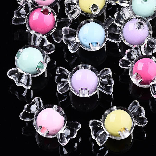 Transparent Acrylic Beads