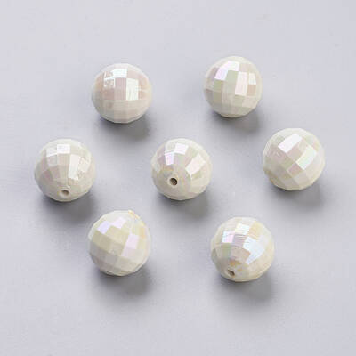 Opaque Chunky Bubblegum Acrylic Beads