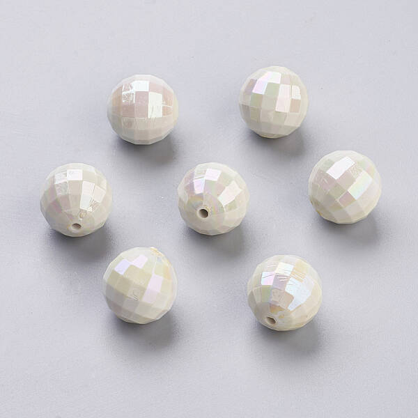 Opaque Chunky Bubblegum Acrylic Beads