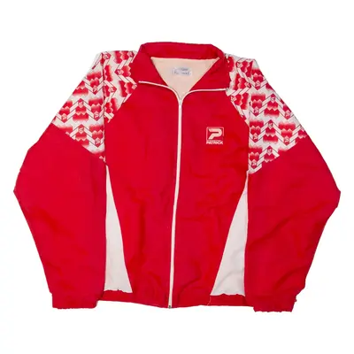 PATRICK Mens Shell Jacket Red 90s XL