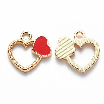 Alloy Enamel Pendants