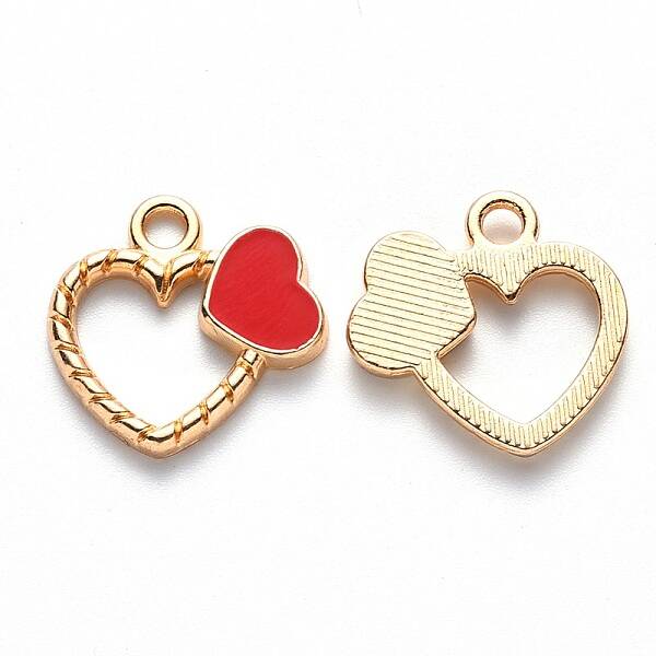 Alloy Enamel Pendants