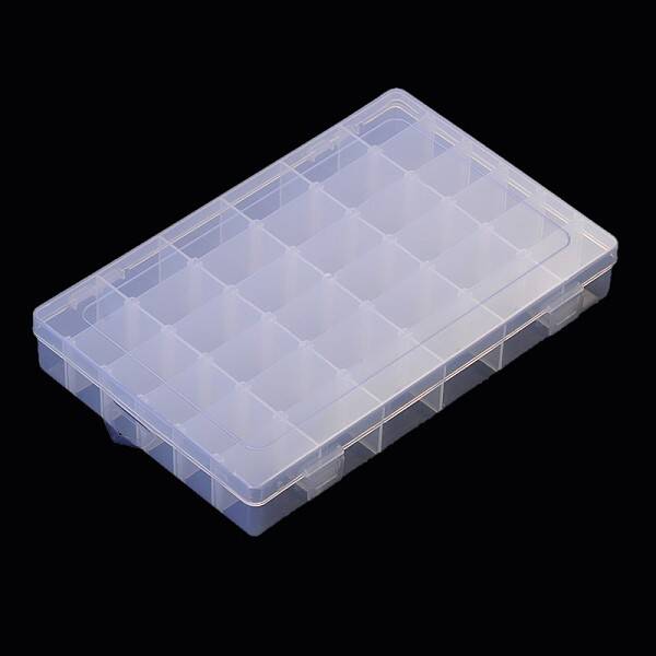 Plastic Clear Beads Storage Containers
