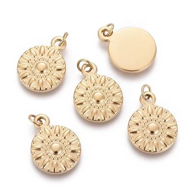 Ion Plating(IP) 304 Stainless Steel Pendants
