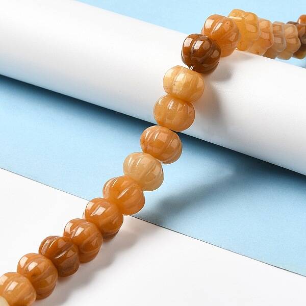 Natural Topaz Jade Dyed Beads Strands