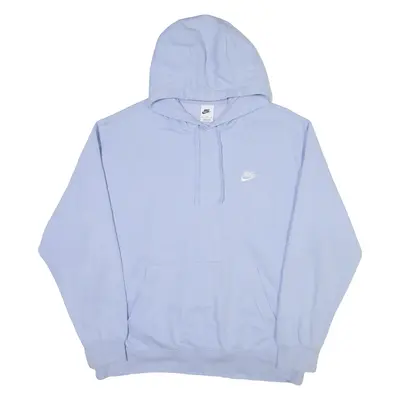 NIKE Mens Blue Hoodie XL