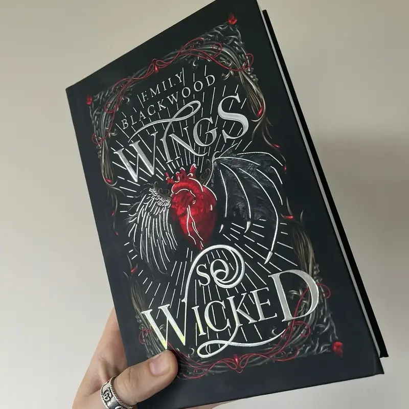 SPECIAL EDITION Wings So Wicked Hardback (Signed by the author with art)