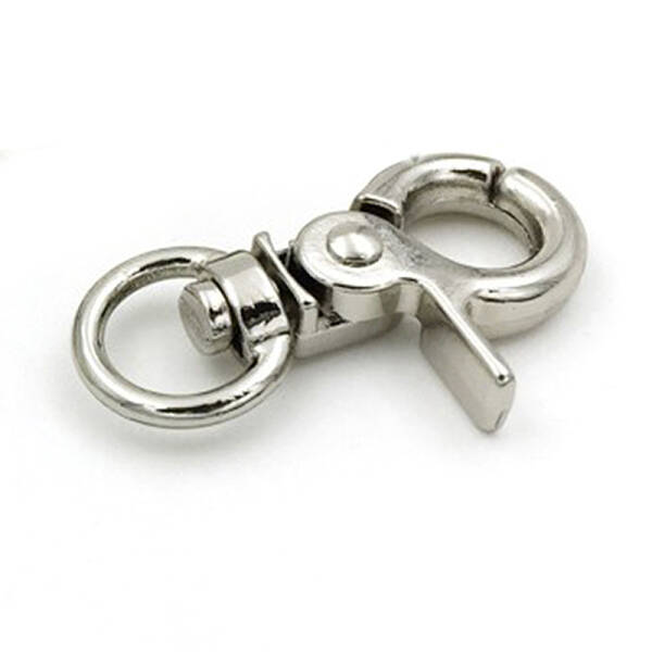 Zinc Alloy Swivel Lobster Claw Clasps