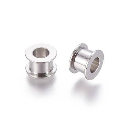 201 Stainless Steel European Bead Cores