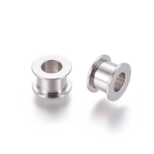 201 Stainless Steel European Bead Cores