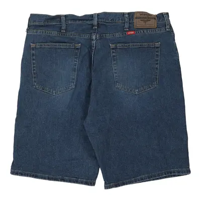 Wrangler Denim Shorts - 38W 10L Blue Cotton