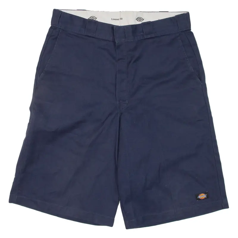 DICKIES Mens Workwear Shorts Blue M W34