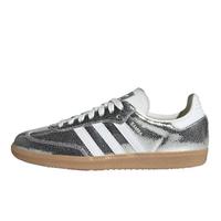 adidas Samba OG Silver Metallic Cracked Leather Women’s Perfect Daily Fashion Footwear Sneakers Shoe Girl Walking Shoes Run...