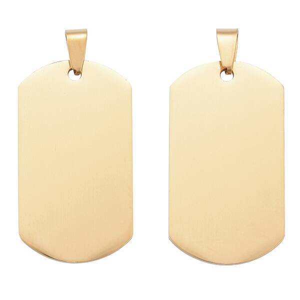 PVD Vacuum Plating 304 Stainless Steel Big Pendants