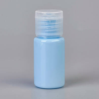 Macaron Color Empty Flip Cap Plastic Bottle Container