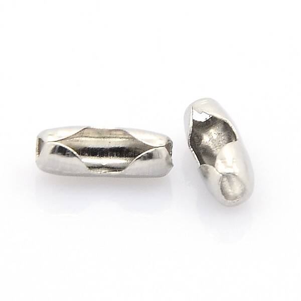 Tarnish Resistant Stainless Steel Ball Chain Connectors