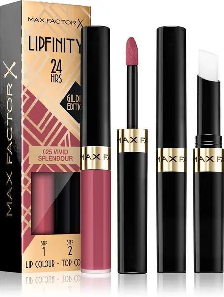 Max Factor Lipfinity 24 ORE Golden Edition Lip Tint 4.2 g 025 Vivid Splendour