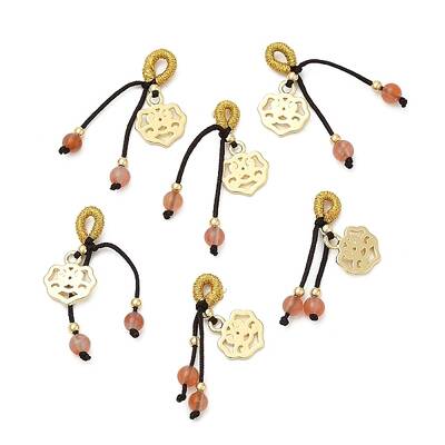 Brass Lock Pendant Decorations