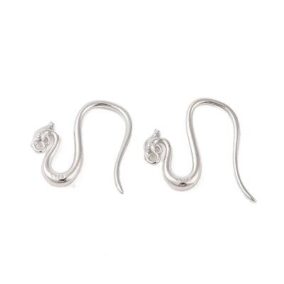 925 Sterling Silver Hoop Earrings Findings