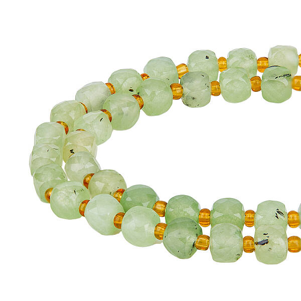 1 Strand Natural Prehnite Beads Strands