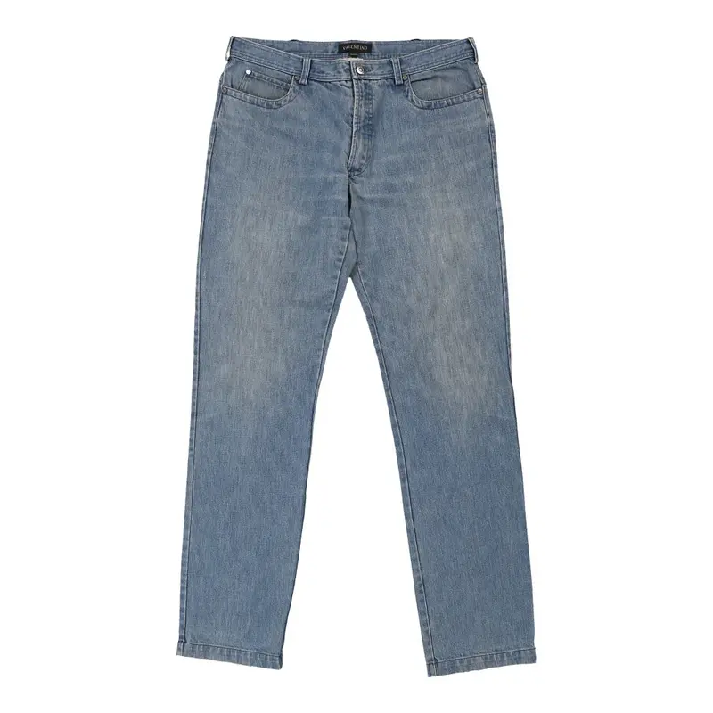 Valentino Jeans - 35W UK 14 Blue Cotton | Size: UK 14