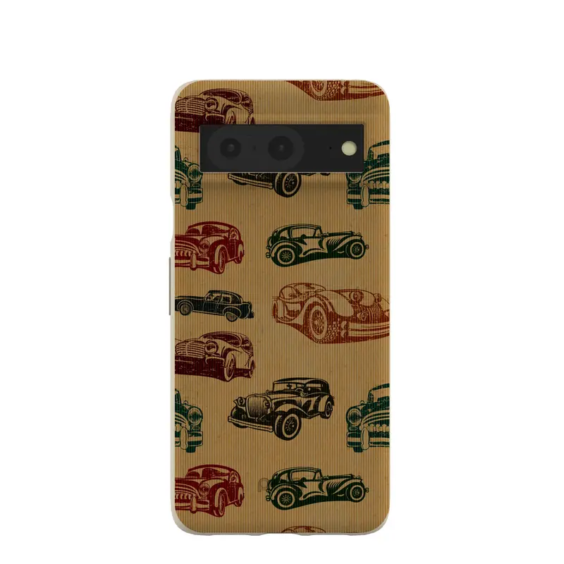 London Fog Retro Car Google Pixel 8 Case
