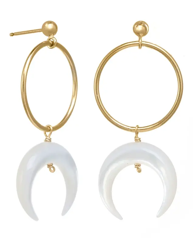 Baques Earrings | Metal Color: Gold