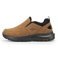 FitVille Men's Explorer Outdoor Slip-On Shoes V1  Footwear Boy Comfort Walking Shoes Slipon Men's Santa Cotton wide toe box s...