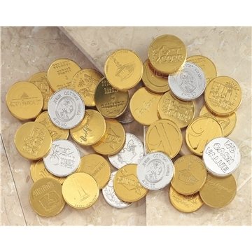 720 Custom Custom Chocolate Coin - USA Made & Milk Chocolate