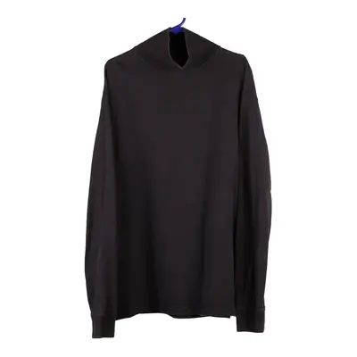 Carhartt Long Sleeve T-Shirt - XL Black Cotton Blend