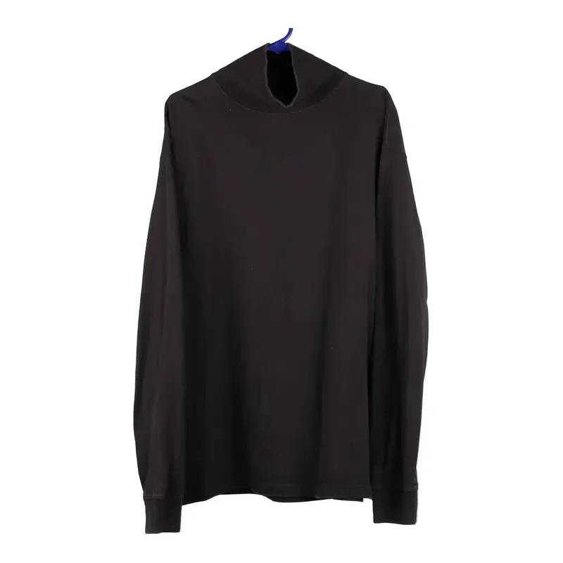 Carhartt Long Sleeve T-Shirt - XL Black Cotton Blend