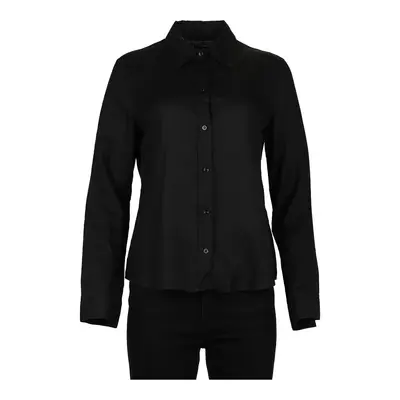 Armani Jeans Shirt - Medium Black Linen