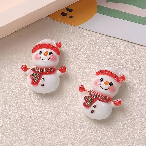 Christmas Series Opaque Resin Cabochons