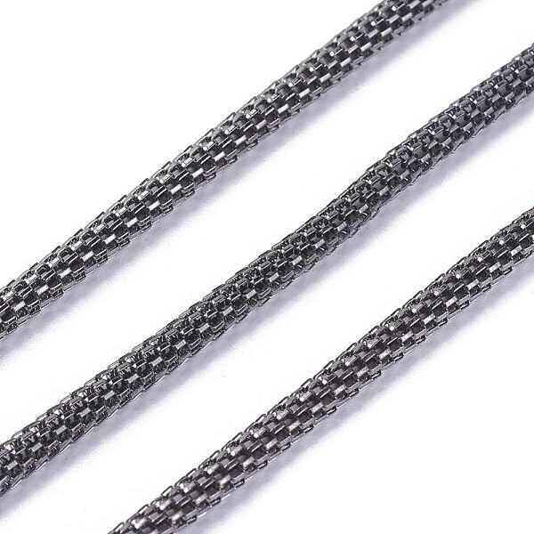 Gunmetal Iron Mesh Chains Network Chains