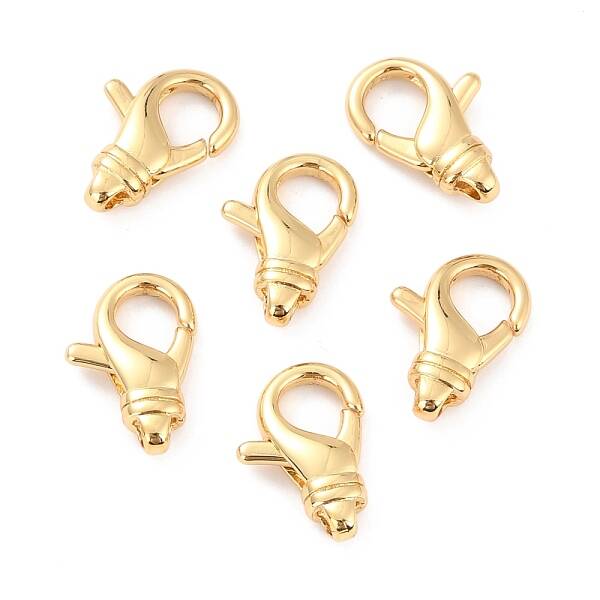 Brass Lobster Claw Clasps