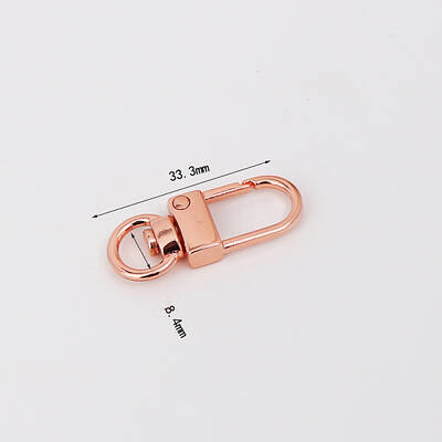 Zinc Alloy Swivel Lobster Clasps
