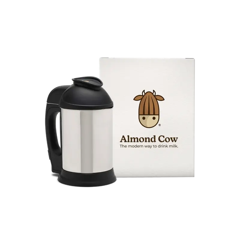 Almond Cow Non Dairy Milk Maker - Create Homemade Cashew, Coconut, Almond, Cashew, Oat Milks, Creamers & Much More | One Minu...