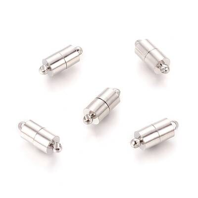 Brass Magnetic Clasps with Loops
