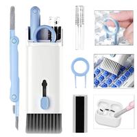 BUBUN 7-in-1 Cleaner Kit for Airpods Headphones,Keyboard Earbuds Case & Computer, Deep Cleaning Tools with Screen Cleaner for...