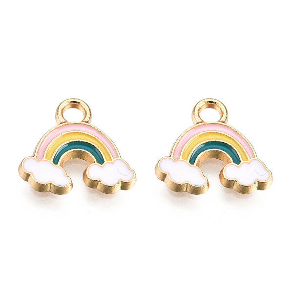 Light Gold Plated Alloy Charms